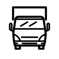 vrachtwagen pictogram sjabloon vector