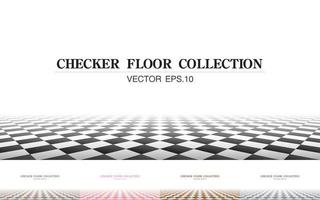 checker vloer achtergrond vector collectie.