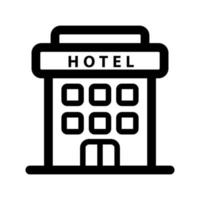 hotel icoon sjabloon vector