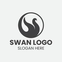 zwaan logo, logo zwaan vector