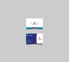 modern visitekaartje - creatieve en schone visitekaartjesjabloon voor bedrijven. vector