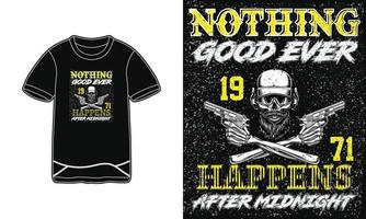 moderne t-shirt ontwerpsjabloon. vector