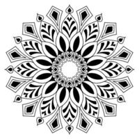 mandala-ontwerp voor kleurboeken. vintage mandala decoratieve ronde ornamenten. vector