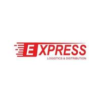 express logo-ontwerpen vector, moderne express logo-sjabloon vector