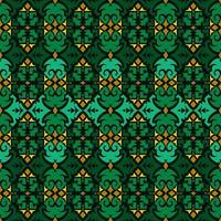 naadloos patroon van dayak etnisch patroon. traditioneel Indonesisch weefselmotief.borneopatroon. vector ontwerp inspiratie. creatief textiel voor mode of stof