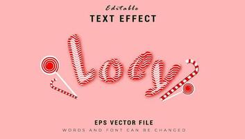 loy teksteffect vector