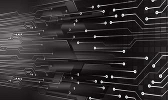 cyber circuit toekomstige technologie concept achtergrond vector