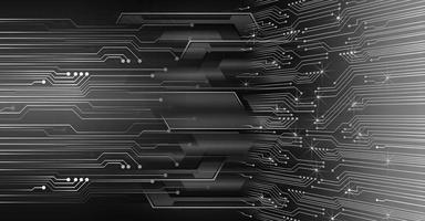 cyber circuit toekomstige technologie concept achtergrond vector