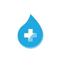 gezond water logo vector