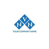 NVN brief logo ontwerp op witte achtergrond. nvn creatieve initialen brief logo concept. nvn brief ontwerp. vector