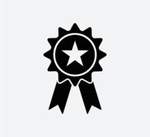 award goedgekeurde pictogram vector logo ontwerpsjabloon
