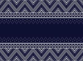 donkerblauw geometrische etnische patroon voor achtergrond of behang en kleding,rok,tapijt,behang,kleding,inwikkeling,batik,stof,kleding, met donkerblauwe driehoek vector illustratie