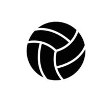 volleybal pictogram vector logo ontwerpsjabloon