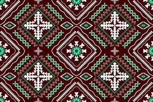 geometrische etnische oosterse traditionele kunst patroon.figuur tribal borduurwerk style.design voor achtergrond,wallpaper,kleding,inwikkeling,stof,element,,vector illustratie. vector