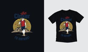 stijlvol zomerseizoen t-shirt en kleding trendy design. zomerseizoen typografie, print, vectorillustratie. wereldwijde stalen. vector