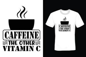 koffie t-shirt ontwerp, vintage, typografie vector