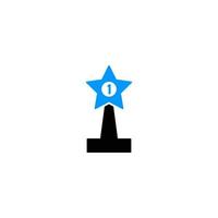 creatieve prijs of trofee vector icon