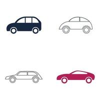 auto vector illustratie pictogram ontwerp