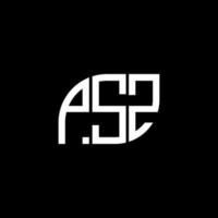psz brief logo ontwerp op zwarte background.psz creatieve initialen brief logo concept.psz vector brief ontwerp.