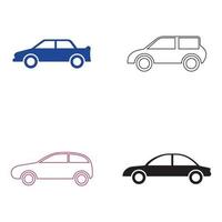 auto vector illustratie pictogram ontwerp