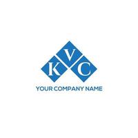 Kvc brief logo ontwerp op witte achtergrond. kvc creatieve initialen brief logo concept. kvc brief ontwerp. vector