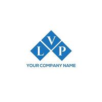 LV brief logo ontwerp op witte achtergrond. lvp creatieve initialen brief logo concept. lvp-briefontwerp. vector