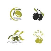 olijf pictogram vector illustratie ontwerp