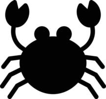 krab vectorillustratie op een background.premium kwaliteit symbolen.vector iconen voor concept en grafisch ontwerp. vector