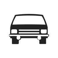 auto pictogram illustratie. vectorontwerp is zeer geschikt voor logo's, websites, apps, banners. vector