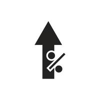 illustratie van statistische grafische pictogrammen, vectorontwerpen zijn zeer geschikt voor logo's, websites, apps, banners. vector