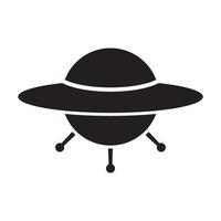 ufo-pictogramvector voor grafisch ontwerp, logo, website, sociale media, mobiele app, ui-illustratie vector