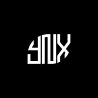 ynx brief logo ontwerp op witte achtergrond. ynx creatieve initialen brief logo concept. ynx brief ontwerp. vector