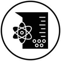 chemie colloïde pictogramstijl vector