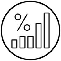 stats-pictogramstijl vector