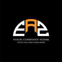 eaz letter logo creatief ontwerp met vectorafbeelding vector