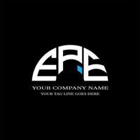 epe letter logo creatief ontwerp met vectorafbeelding vector