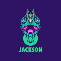 jackson-mascottelogo voor esport-gaming of emblemen vector