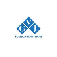 gvj brief logo ontwerp op witte achtergrond. gvj creatieve initialen brief logo concept. gvj brief ontwerp. vector