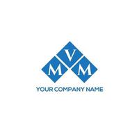 mvm brief logo ontwerp op witte achtergrond. mvm creatieve initialen brief logo concept. mvm brief ontwerp. vector