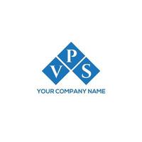 vps brief logo ontwerp op witte achtergrond. vps creatieve initialen brief logo concept. vps brief ontwerp. vector