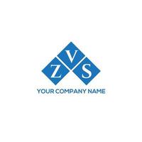 zvs creatieve initialen brief logo concept. zvs brief ontwerp. zvs brief logo ontwerp op witte achtergrond. zvs creatieve initialen brief logo concept. zvs brief ontwerp. vector