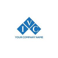 ivc brief logo ontwerp op witte achtergrond. ivc creatieve initialen brief logo concept. ivc-briefontwerp. vector