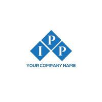 ipp creatieve initialen brief logo concept. ipp brief design.ipp brief logo ontwerp op witte achtergrond. ipp creatieve initialen brief logo concept. ipp-briefontwerp. vector