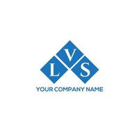 LV brief logo ontwerp op witte achtergrond. lvs creatieve initialen brief logo concept. lvs-briefontwerp. vector