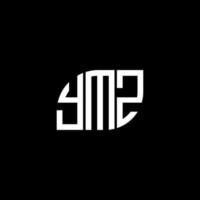 YMZ brief logo ontwerp op witte achtergrond. ymz creatieve initialen brief logo concept. ymz brief ontwerp. vector