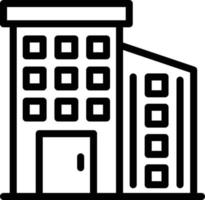 appartement vector pictogram ontwerp illustratie