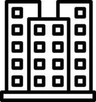 wolkenkrabber vector pictogram ontwerp illustratie