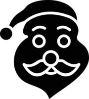 santa claus vector pictogram ontwerp illustratie