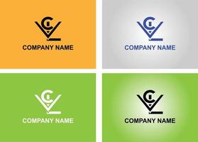 laatste logo-ontwerp voor uw bedrijf vector