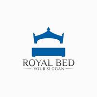 bed winkel logo vector ontwerpsjabloon